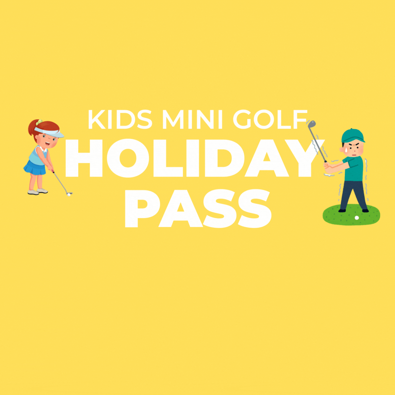Kids Mini Golf School Holiday Pass